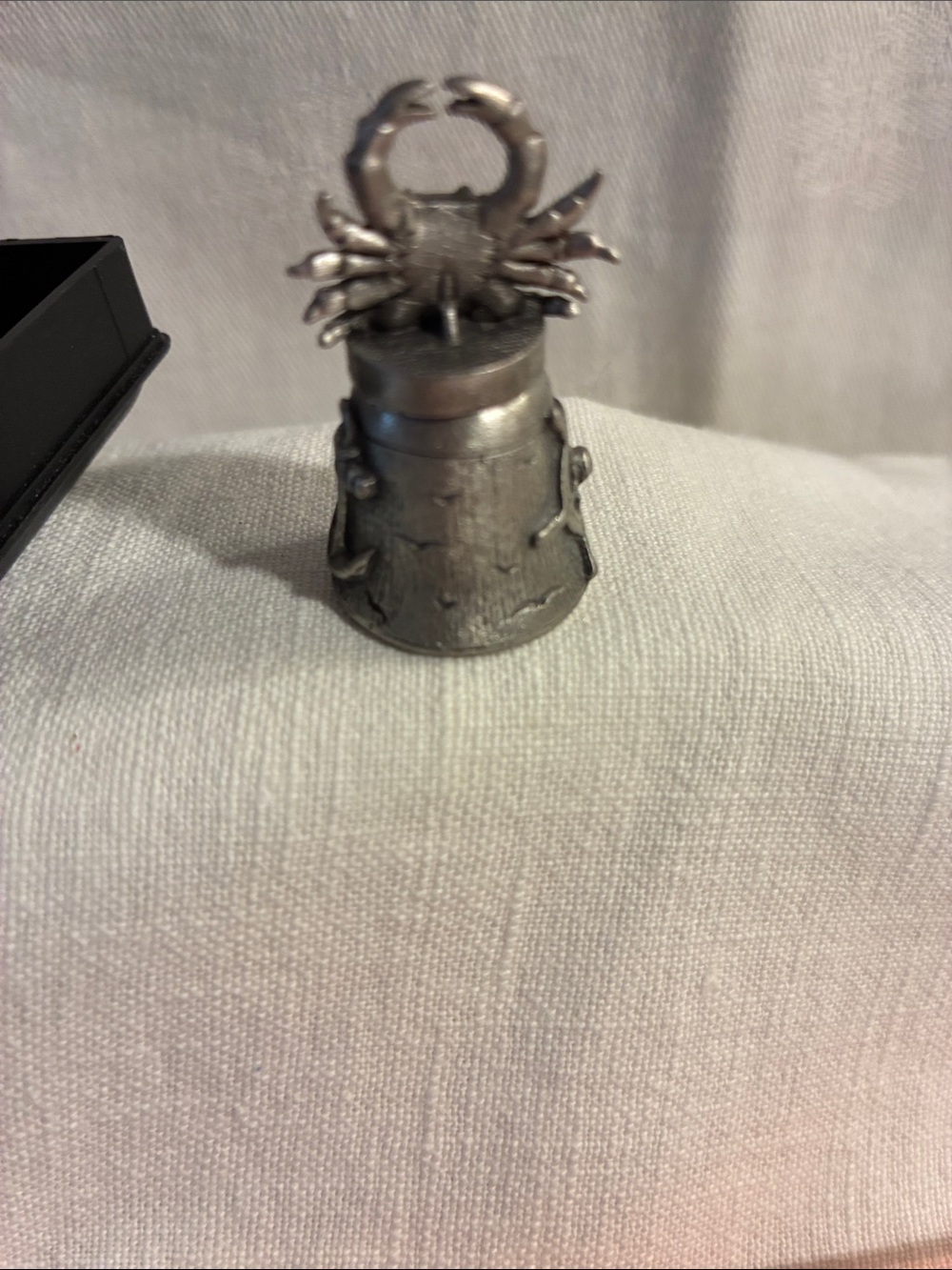 Vintage Pewter Maryland Crab Thimble Collectible Souvenir made in UK - Picture 5 of 10